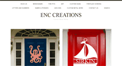 Desktop Screenshot of enccreations.com